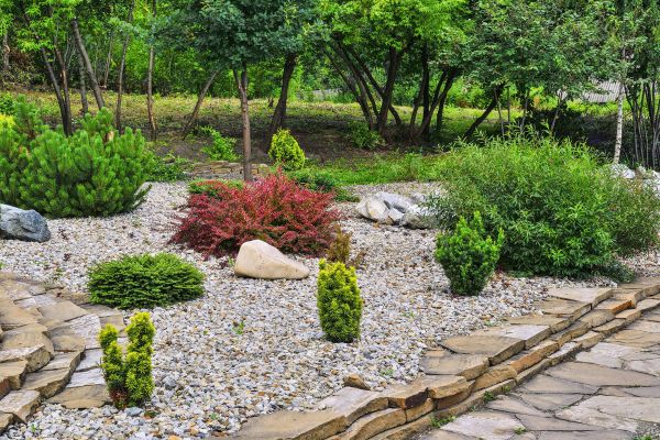 Rock Landscaping in Crossville