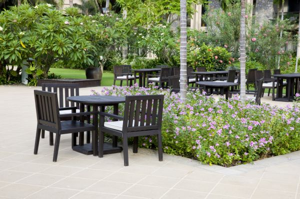 Courtyard Landscaping in Crossville