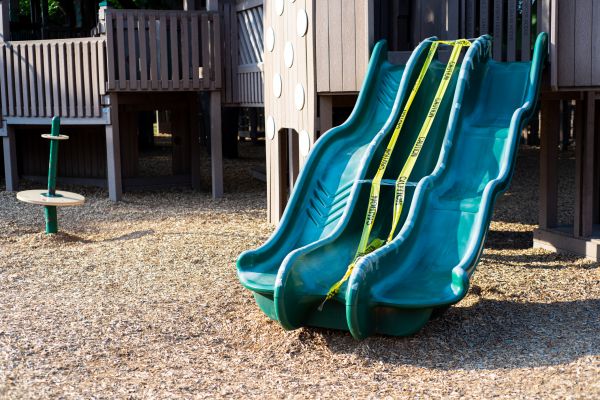 Play Area Mulch Installation in Crossville