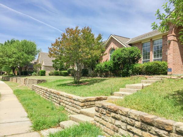 Sloped Yard Landscaping in Crossville