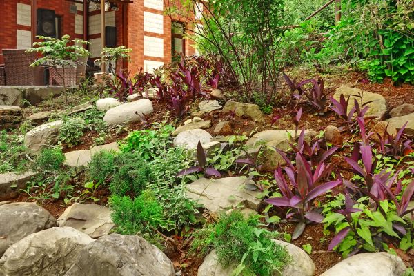 Rock Garden Landscaping in Crossville